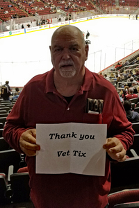 Dennis attended Arizona Coyotes vs. Los Angeles Kings - NHL on Nov 24th 2017 via VetTix 