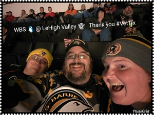 Lehigh Valley Phantoms vs. Wilkes-barre/scranton Penguins - AHL - Military Appreciation Night
