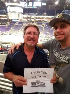 Michael attended Phoenix Suns vs. Milwaukee Bucks on Nov 22nd 2017 via VetTix 