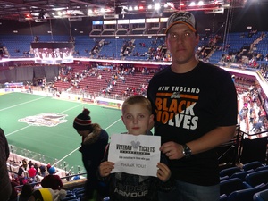 New England Black Wolves vs. Vancouver Stealth - National Lacrosse League
