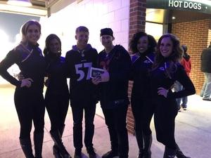 Jake attended Baltimore Ravens vs. Houston Texans - NFL - Monday Night Football on Nov 27th 2017 via VetTix 