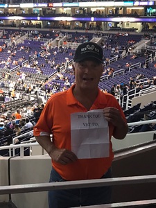 Alan attended Phoenix Suns vs. Toronto Raptors - NBA on Dec 13th 2017 via VetTix 
