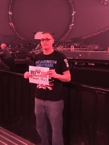 Johnny attended Katy Perry: Witness the Tour on Dec 6th 2017 via VetTix 