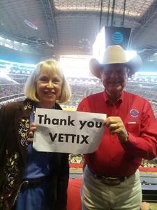 Frank attended PBR Iron Cowboy on Feb 24th 2018 via VetTix 