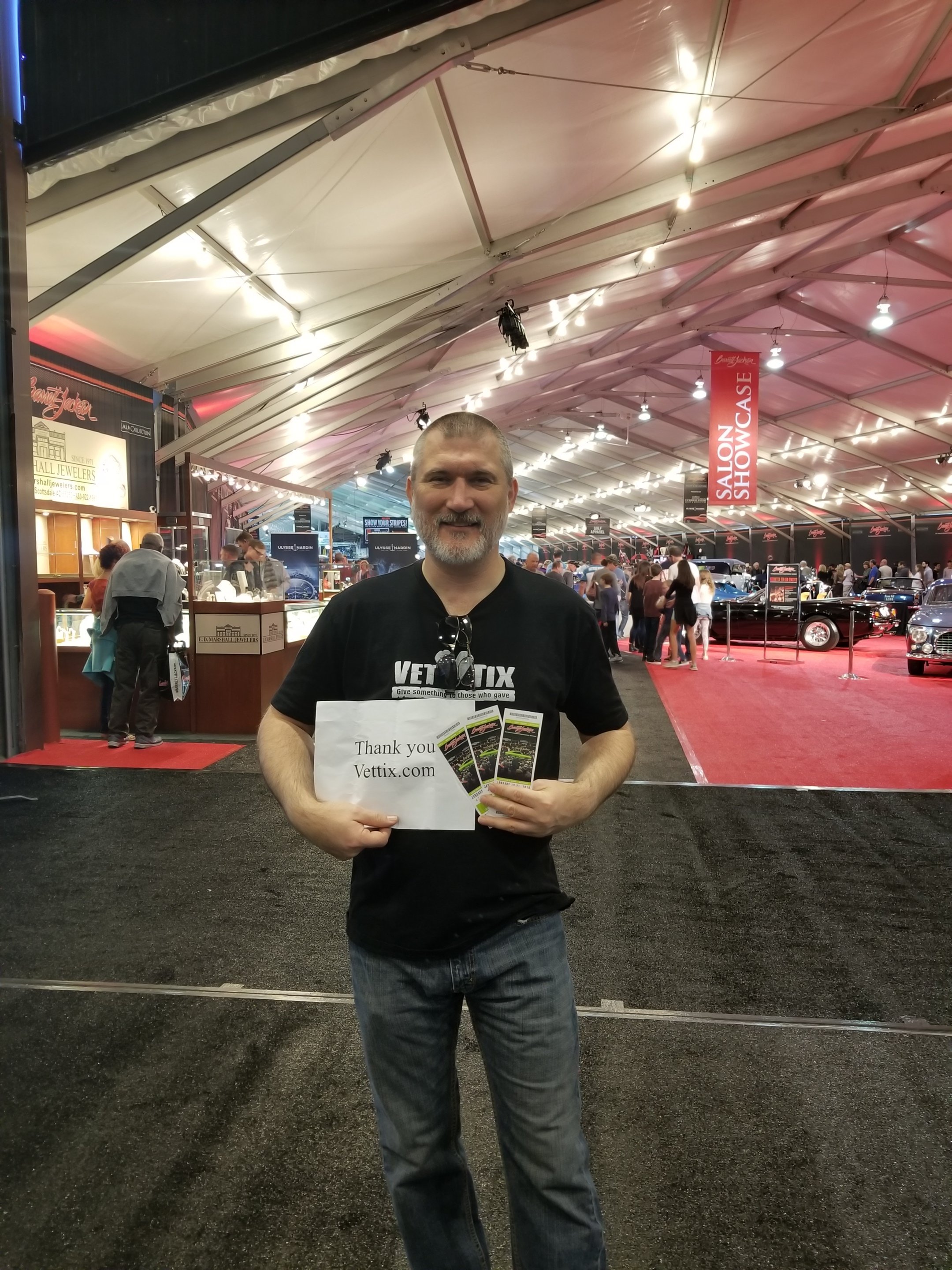 Barrett Jackson - the Worlds Greatest Collector Car Auctions - 1 Ticket Equals 2 - Saturday