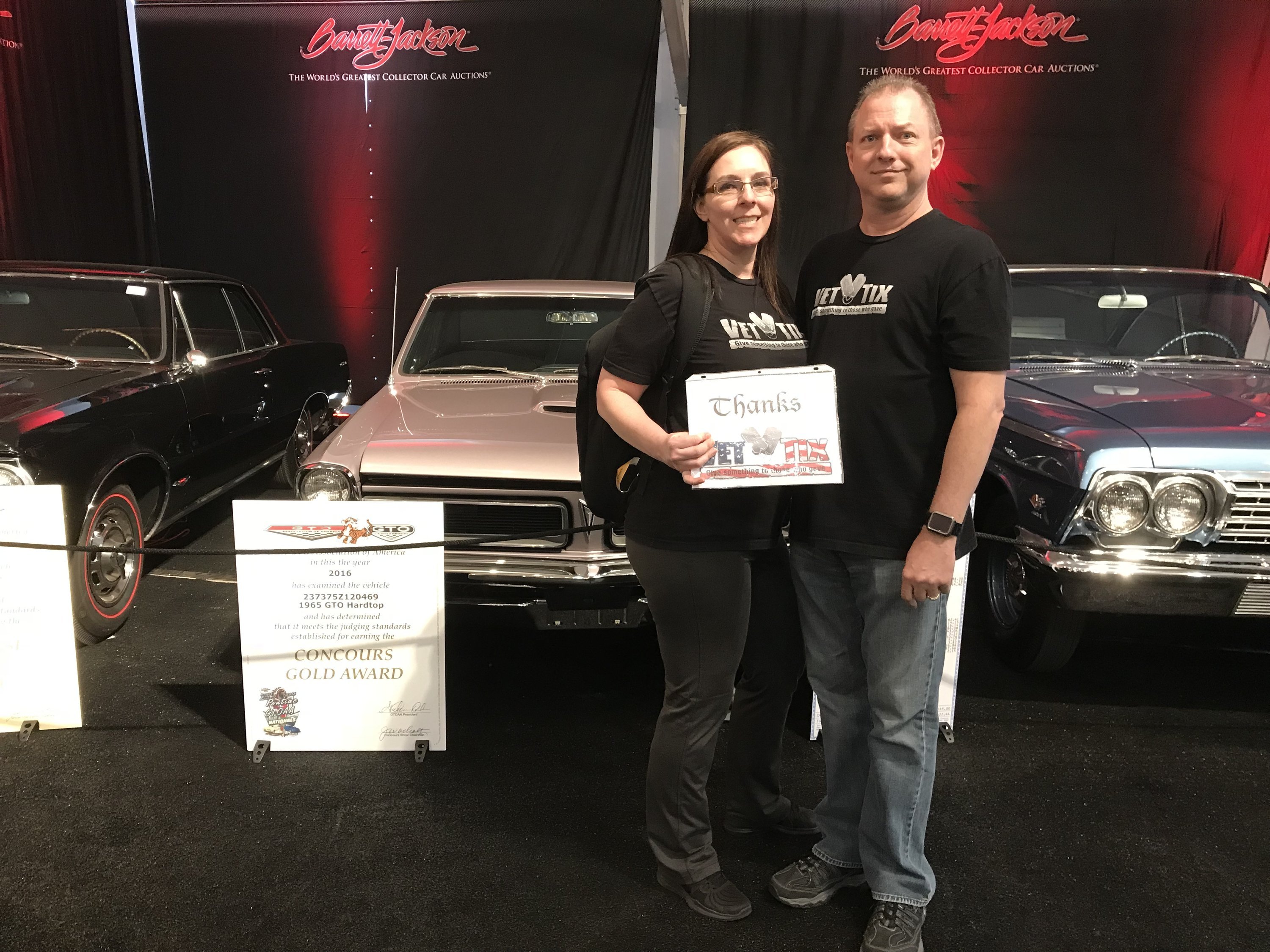 Barrett Jackson - the Worlds Greatest Collector Car Auctions - 1 Ticket Equals 2 - Saturday