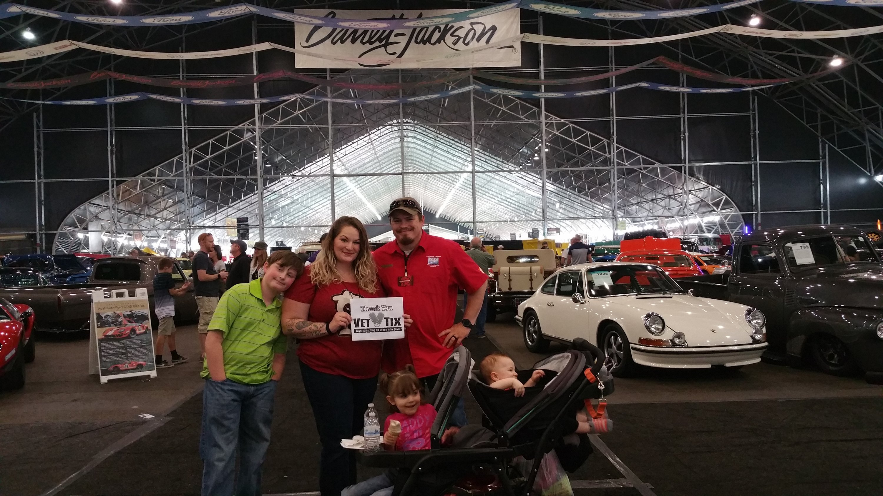 Barrett Jackson - the Worlds Greatest Collector Car Auctions - 1 Ticket Equals 2 - Saturday