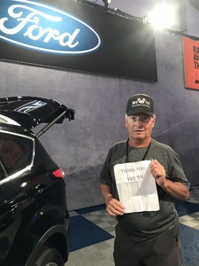 Alan attended Barrett Jackson - the Worlds Greatest Collector Car Auctions - 1 Ticket Equals 2 - Sunday on Jan 14th 2018 via VetTix 