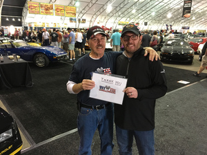 James attended Barrett Jackson - the Worlds Greatest Collector Car Auctions - 1 Ticket Equals 2 - Sunday on Jan 14th 2018 via VetTix 