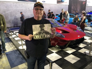 Victor attended Barrett Jackson - the Worlds Greatest Collector Car Auctions - 1 Ticket Equals 2 - Monday on Jan 15th 2018 via VetTix 