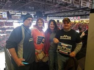 David attended New Jersey Devils vs. Philadelphia Flyers - NHL on Jan 13th 2018 via VetTix 