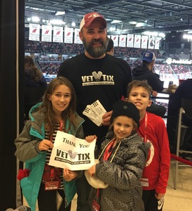 Michael attended New Jersey Devils vs. Philadelphia Flyers - NHL on Jan 13th 2018 via VetTix 