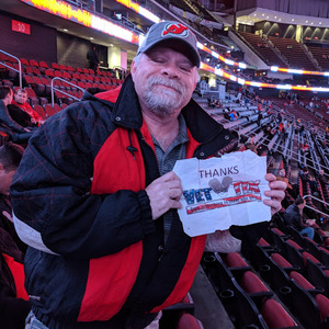 Robert attended New Jersey Devils vs. Nashville Predators - NHL on Jan 25th 2018 via VetTix 