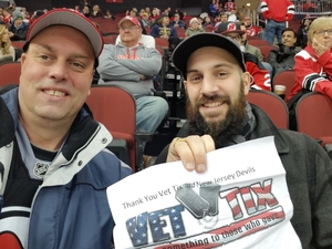 Paul attended New Jersey Devils vs. Nashville Predators - NHL on Jan 25th 2018 via VetTix 