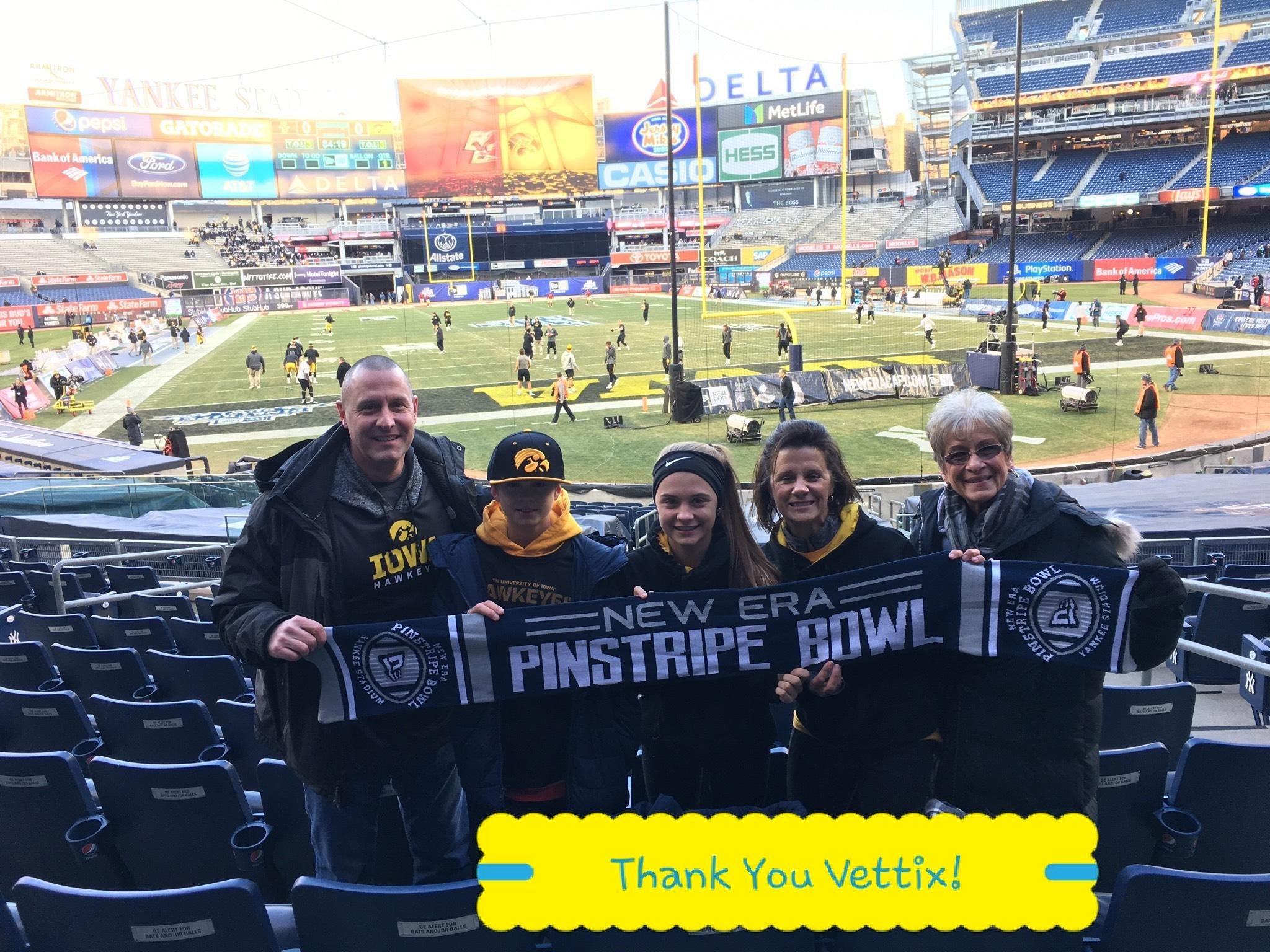 2017 New Era Pinstripe Bowl - Iowa Hawkeyes vs. Boston College Eagles - NCAA Football