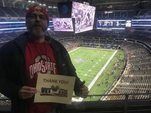Robert Frye attended Goodyear Cotton Bowl Classic - USC Trojans vs. Ohio State Buckeyes - NCAA Football on Dec 29th 2017 via VetTix 
