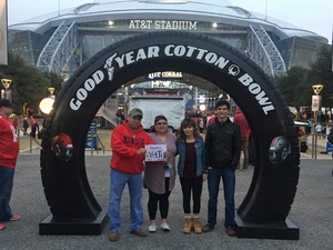 David attended Goodyear Cotton Bowl Classic - USC Trojans vs. Ohio State Buckeyes - NCAA Football on Dec 29th 2017 via VetTix 