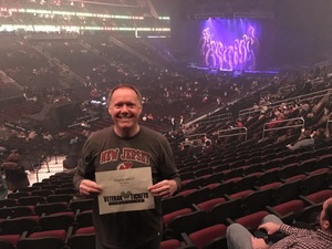 Chad attended Trans-siberian Orchestra Presented by Hallmark Channel - 8 Pm Show on Dec 26th 2017 via VetTix 