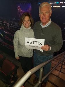 John attended Trans-siberian Orchestra Presented by Hallmark Channel - 8 Pm Show on Dec 26th 2017 via VetTix 