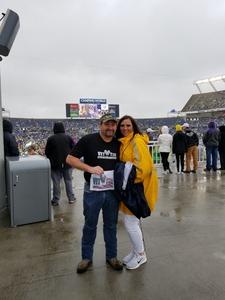 Shannon attended Citrus Bowl Presented by Overton's - Notre Dame Fighting Irish vs. LSU Tigers - NCAA Football on Jan 1st 2018 via VetTix 