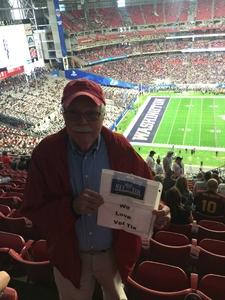 Larry attended Playstation Fiesta Bowl - Washington Huskies vs. Penn State Nittany Lions - NCAA Football on Dec 30th 2017 via VetTix 