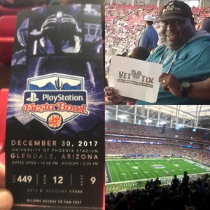 John Graves attended Playstation Fiesta Bowl - Washington Huskies vs. Penn State Nittany Lions - NCAA Football on Dec 30th 2017 via VetTix 