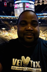 James attended Brooklyn Nets vs. Detroit Pistons - NBA on Jan 10th 2018 via VetTix 
