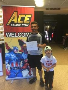 Dean attended Ace Comic Con at Gila River Arena (tickets Only Good for Monday, January 15th) on Jan 15th 2018 via VetTix 