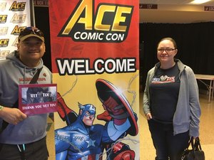 Arnel attended Ace Comic Con at Gila River Arena (tickets Only Good for Monday, January 15th) on Jan 15th 2018 via VetTix 