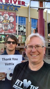 Kristina attended Ace Comic Con at Gila River Arena (tickets Only Good for Monday, January 15th) on Jan 15th 2018 via VetTix 