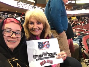 Tracy attended Arizona Coyotes vs. Dallas Stars - NHL on Feb 1st 2018 via VetTix 