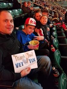 Carl attended Motorcyles on Ice - Xtreme International Ice Racing on Jan 27th 2018 via VetTix 