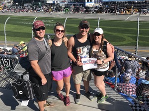 Andrew attended Daytona 500 - the Great American Race - Monster Energy NASCAR Cup Series on Feb 18th 2018 via VetTix 