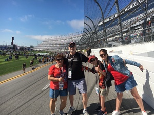 Scott attended Daytona 500 - the Great American Race - Monster Energy NASCAR Cup Series on Feb 18th 2018 via VetTix 
