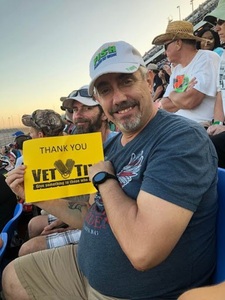 Tom attended Daytona 500 - the Great American Race - Monster Energy NASCAR Cup Series on Feb 18th 2018 via VetTix 