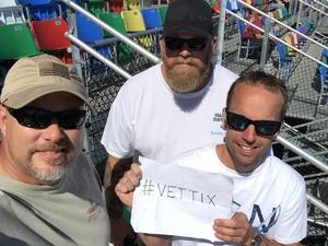 Curt attended Daytona 500 - the Great American Race - Monster Energy NASCAR Cup Series on Feb 18th 2018 via VetTix 