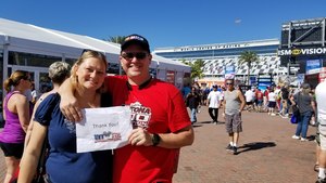 Steven Singleton attended Daytona 500 - the Great American Race - Monster Energy NASCAR Cup Series on Feb 18th 2018 via VetTix 