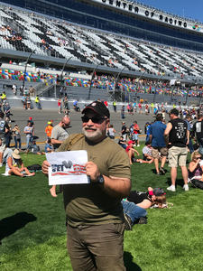 Guy attended Daytona 500 - the Great American Race - Monster Energy NASCAR Cup Series on Feb 18th 2018 via VetTix 