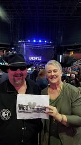 Robin attended Brad Paisley - Weekend Warrior World Tour With Dustin Lynch, Chase Bryant and Lindsay Ell on Jan 27th 2018 via VetTix 