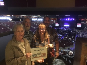 Rob attended Brad Paisley - Weekend Warrior World Tour With Dustin Lynch, Chase Bryant and Lindsay Ell on Jan 27th 2018 via VetTix 