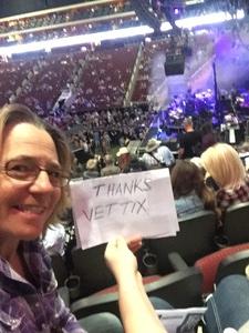 Melissa attended Brad Paisley - Weekend Warrior World Tour With Dustin Lynch, Chase Bryant and Lindsay Ell on Jan 27th 2018 via VetTix 