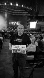 jerry attended Brad Paisley - Weekend Warrior World Tour With Dustin Lynch, Chase Bryant and Lindsay Ell on Jan 27th 2018 via VetTix 