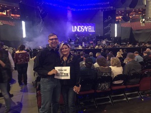 Gregory attended Brad Paisley - Weekend Warrior World Tour With Dustin Lynch, Chase Bryant and Lindsay Ell on Jan 27th 2018 via VetTix 