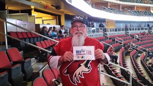 Noel attended Arizona Coyotes vs. Dallas Stars - NHL on Feb 1st 2018 via VetTix 