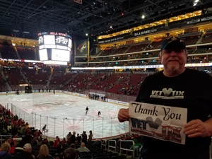 jerry attended Arizona Coyotes vs. Dallas Stars - NHL on Feb 1st 2018 via VetTix 