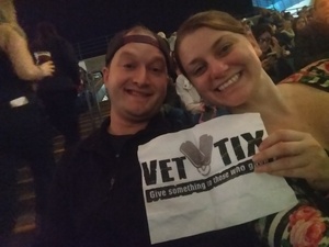 Katlyn attended Miranda Lambert Livin Like Hippies Tour on Feb 1st 2018 via VetTix 