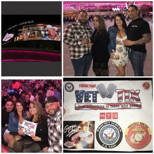 Mando attended George Strait - Live in Vegas - Friday Night on Feb 2nd 2018 via VetTix 