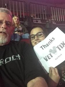 Carlos attended Kid Rock With a Thousand Horses - American Rock N' Roll Tour on Feb 3rd 2018 via VetTix 