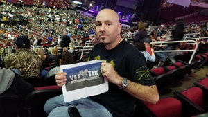 Kory attended Kid Rock With a Thousand Horses - American Rock N' Roll Tour on Feb 3rd 2018 via VetTix 