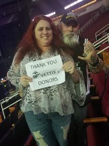 Debra attended Kid Rock With a Thousand Horses - American Rock N' Roll Tour on Feb 3rd 2018 via VetTix 